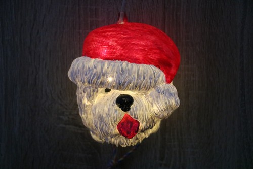 Old english sheepdog kopf als - english,