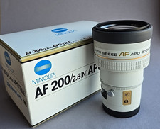 Objektiv Minolta AF 200 / 2,8 (N) APO TELE in OVP