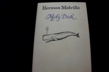 Antiquität: Buch "Moby Dick" im Schuber