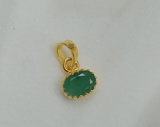 14k Gelbgold Anhänger mit