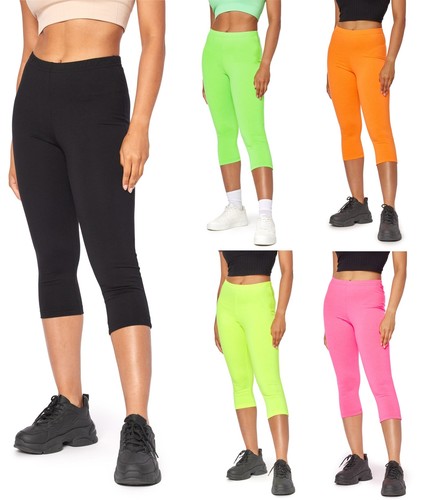 Damen neon leggings sporthose - leggings,