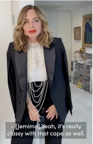 Zara schwarzer blazer cape - schwarzer,