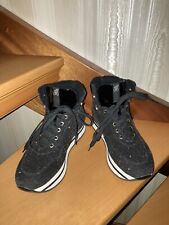 HOGAN Damen Schuhe Gr. 39,5  mit glitzern Schwarz gepflegt