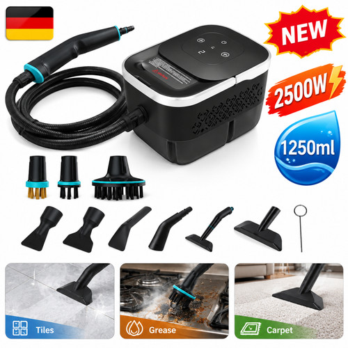 Handdampfreiniger 2500w profi - 2500w,