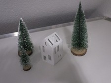 Räder Lichthaus Wohnhaus mini Windlicht Teelichthalter Porzellan Teelicht Deko