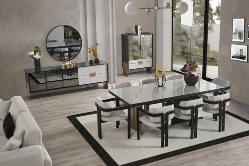 Moderne esszimmergarnitur - moderne,