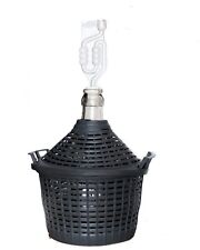 Gärballon mit Kunststoffkorb