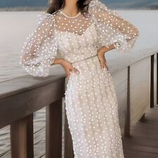 Luxus Hochzeitskleid,Party Kleid,neu,Größe 40,Hand Bestickt