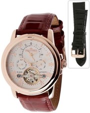 Herrenuhr rosévergoldet