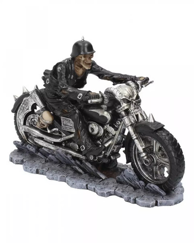 Skelett biker figur hell on - skelett,