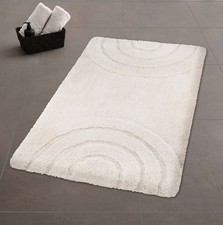 kleine Wolke Badteppich Badvorleger Duschvorlage Bow Farbe: Sand ca. 80x140 cm