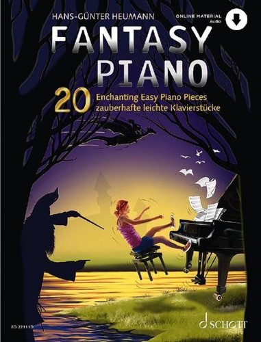 Fantasy piano online material - fantasy, piano/