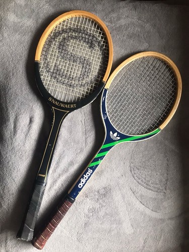 Vintage retro tennisschläger - vintage,