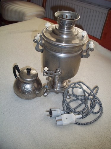 Alter russischer samowar mit - russischer,