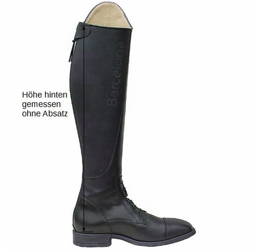 Euroriding leder reitstiefel - leder-,