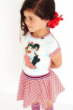 Mim-Pi Kurzarm-Kleid