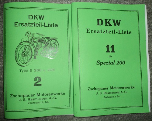Ersatzteilliste dkw - ersatzteilliste,