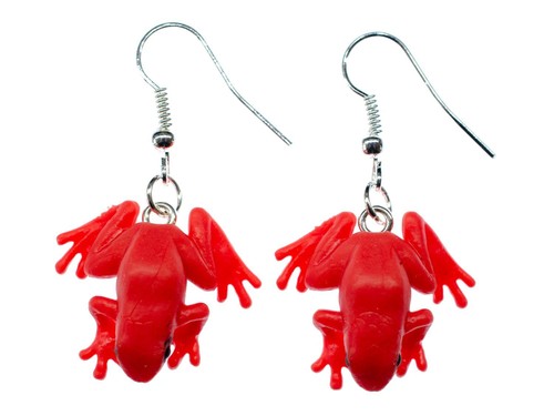 Frosch ohrringe miniblings - frosch,
