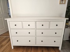 Ikea- Hemnes, Kommode mit 8 Schubladen, weiß,  160x96 cm