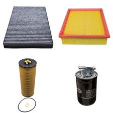 Inspektionspaket für 2.5 TDI AUDI A6 4B C5 Ölfilter Luftfilter Dieselfilter Poll