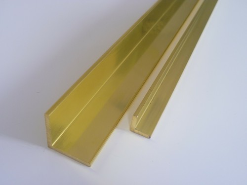 Messing winkel profil - winkel,