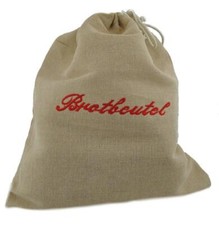 Brotbeutel aus 100% Leinen -