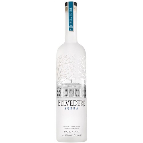 Belvedere vodka 40 - belvedere, 6,0l