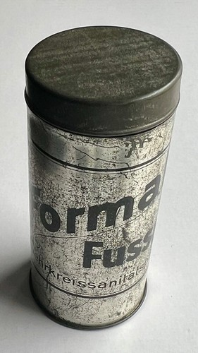 Dose blechdose fusspuder - dose,