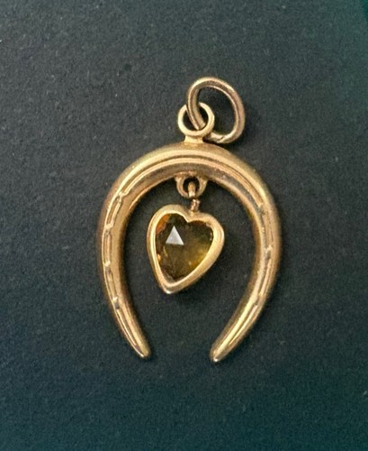 14kt gold reiter hufeisen - gold,