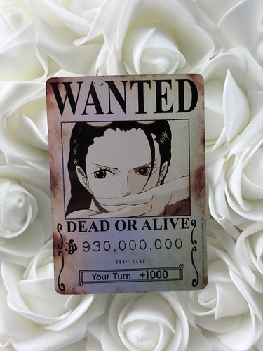 Nico robin wanted - nico, fan