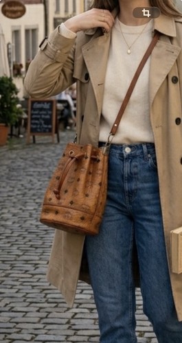 Mcm vintage beuteltasche small - vintage,