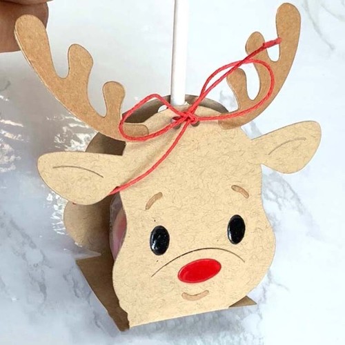 Weihnachten hirsch box cutting - weihnachten,