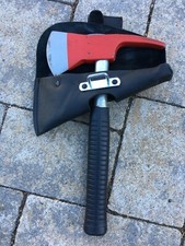Feuerwehr Beil mit Ledertasche