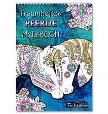 Pferde Malbuch für Mädchen