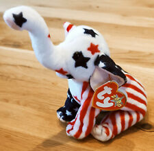 Ty Beanie Babies Righty 2000 der U.S. Elefant Sammlungsauflösung gut erhalten