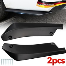 2X Auto Stoßstange Lippe Splitter Spoiler Flap Diffusor Heckspoiler DE Universal