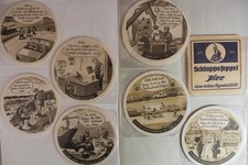 8  versch.  SERIEN  BIERDECKEL