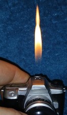 Gasfeuerzeug als Foto -