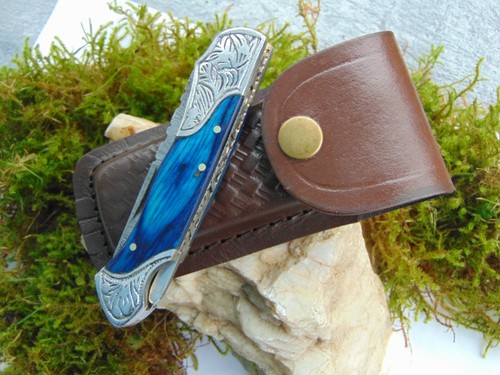 Damast messer taschenmesser - damast,