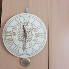 Wanduhr Vintage  Quarzwerk mit Batterie und  römische Ziffern Nr. 221