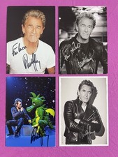 4x Peter Maffay AK Musik Autogrammkarte original signiert