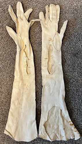 Alte lange damenhandschuhe - lange, aus