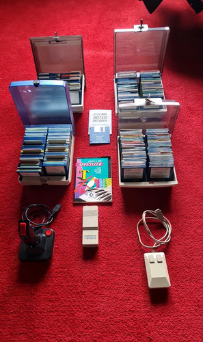 Amiga 500 zubehör - 500, disketten