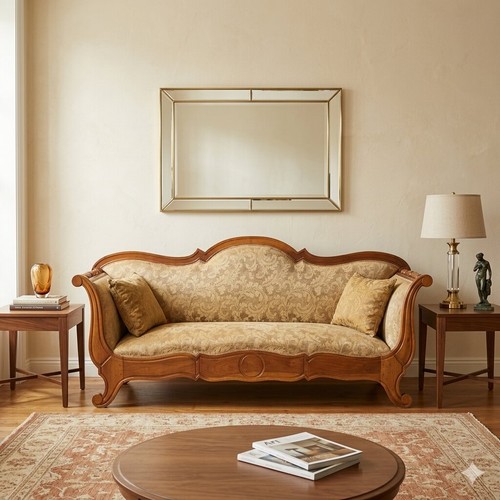 Antiker sofa louis philippe - sofa,