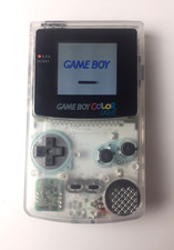 Nintendo Game Boy Color Spielkonsole - Transparent, LED Mod, Backlight