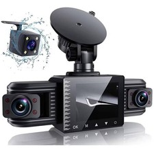 3 Lens 4K Dashcam 2.5K + Dual