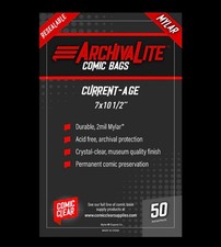 Current Age Mylar Comic Bags