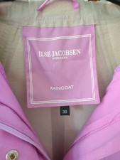 Ilse Jacobsen Regenmantel 38 Pink Damen Rain Coat