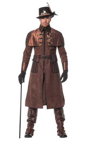 Deluxe steampunk herrenkostüm - steampunk,