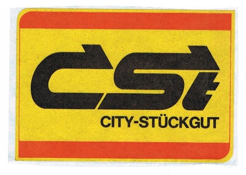 Aufkleber cst - db:,